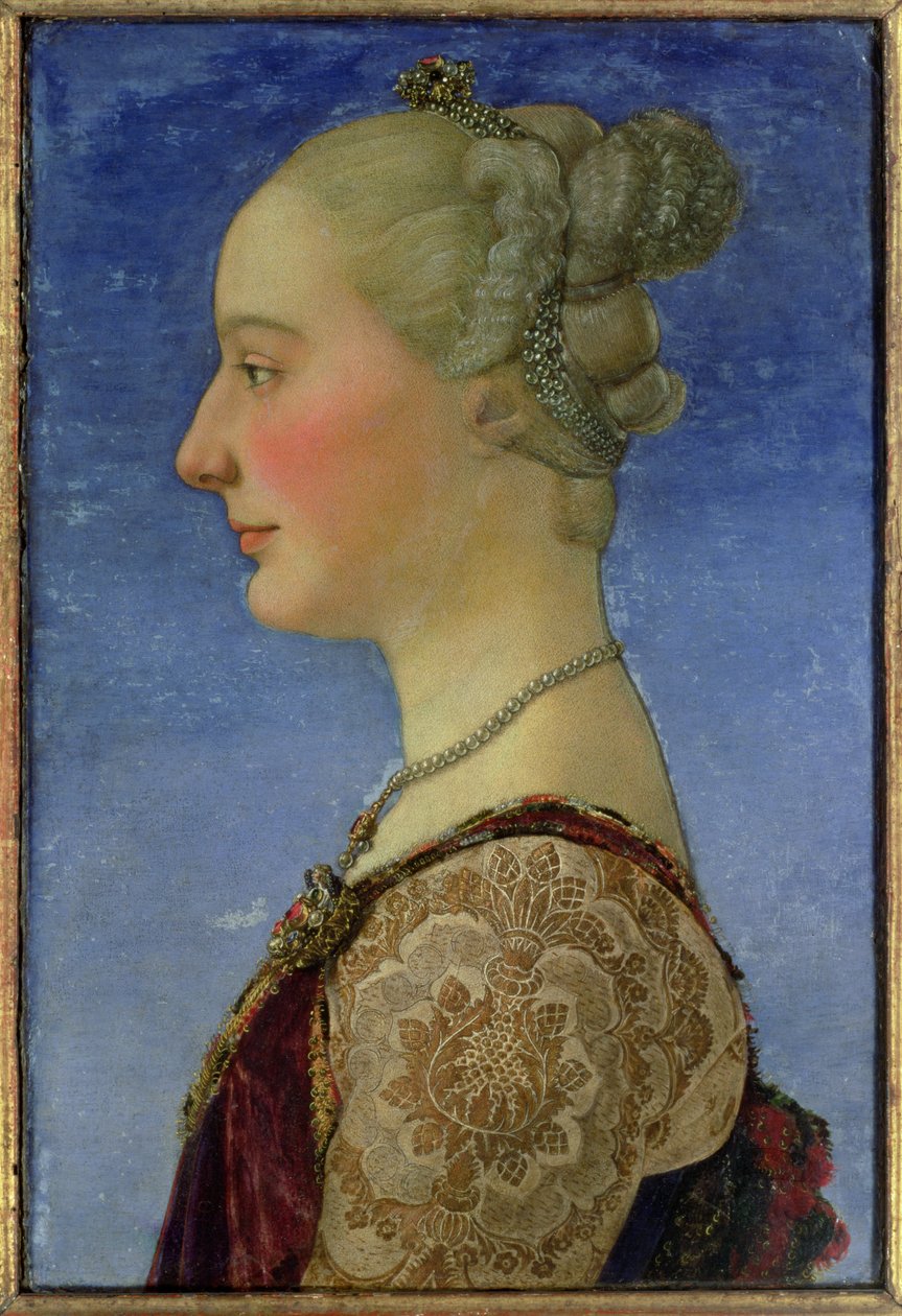 Portrait of a Lady  by Antonio Pollaiuolo