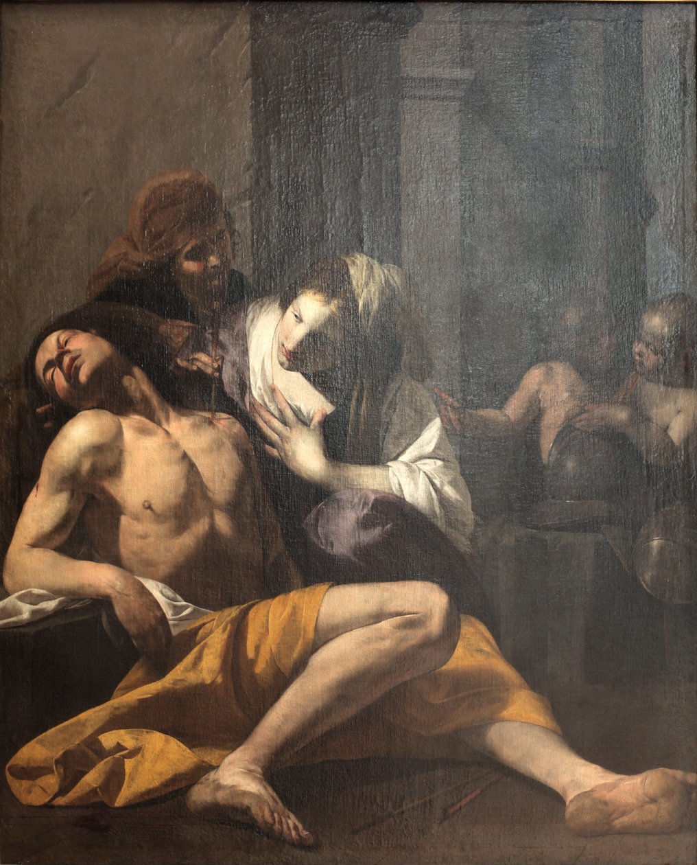 Aziz Sebastian, Aziz Irene tarafından iyileştirildi by Antonio de Bellis