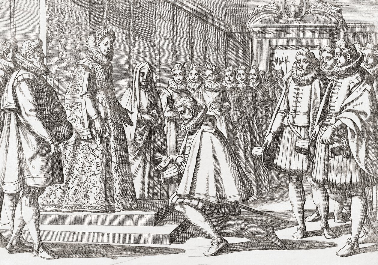 Philip III, İspanya Kralı Avusturya Margaret'inden Önce by Antonio (after) Tempesta