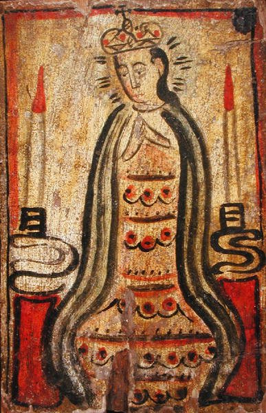 San Juan de los Lagos Bakiresi, c.1840-45 (panelde tempera) by Antonio (attr. to) Molleno