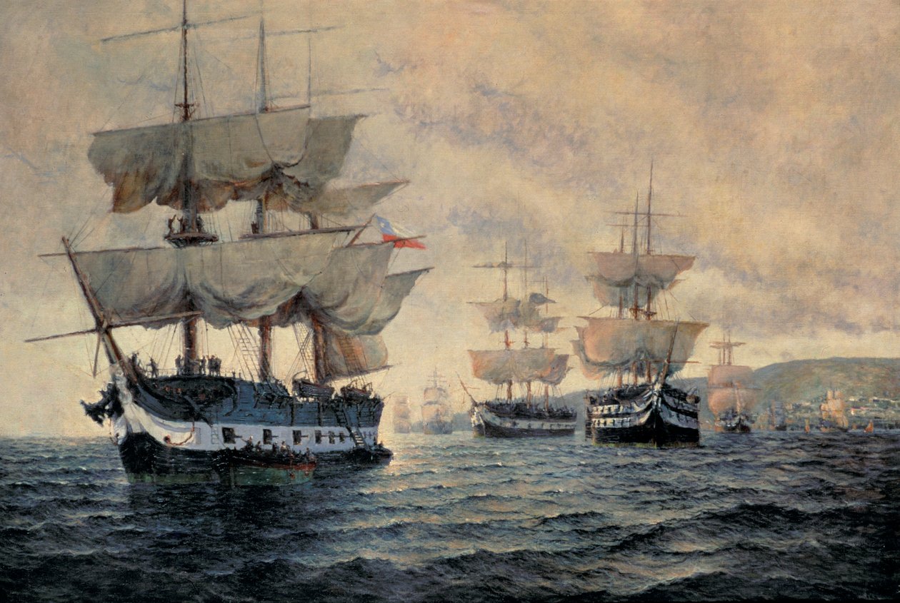 Yüzbaşı General Jose de San Martin (1778-1850) komutasında 20 Ağustos 1820