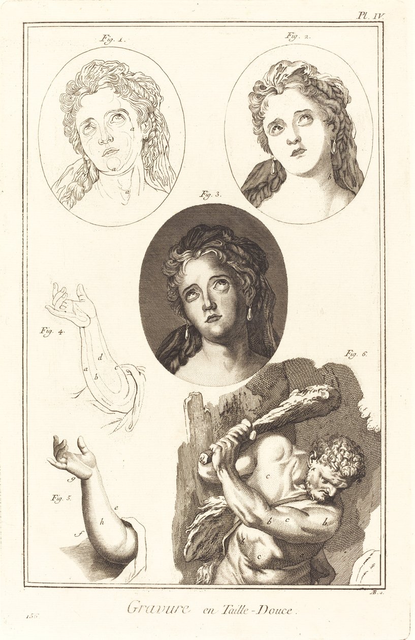 Oyma gravür: pl. IV by Antonio Baratta