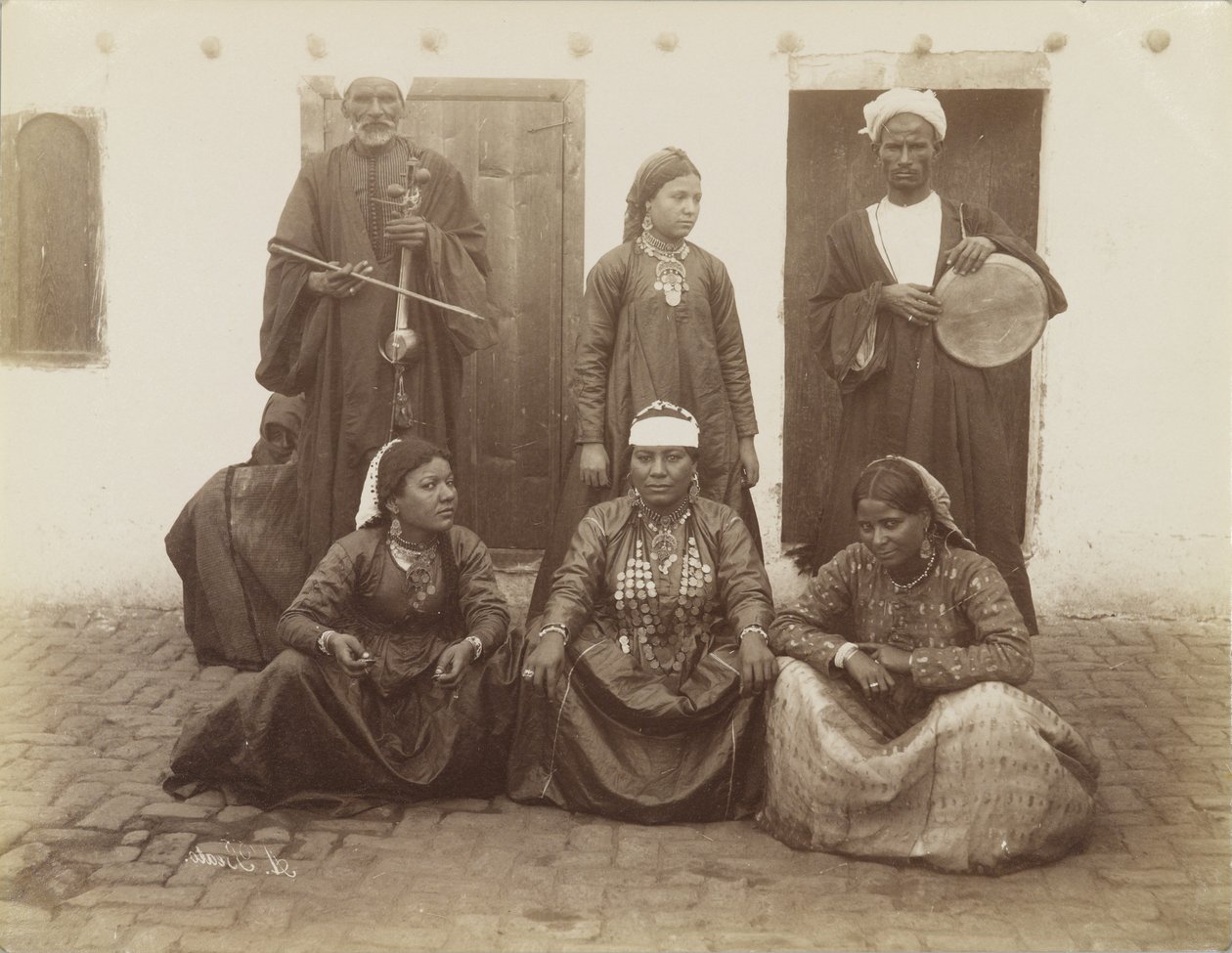 Arap Dansçılar, Mısır by Antonio Beato