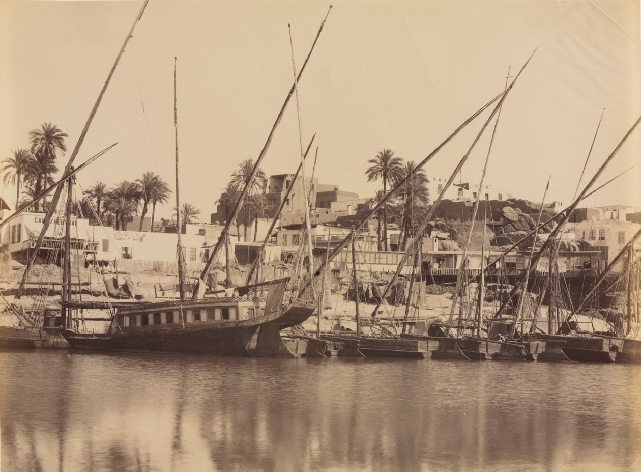 Asvan Görünümü - Nil Boyunca, c. 1870
