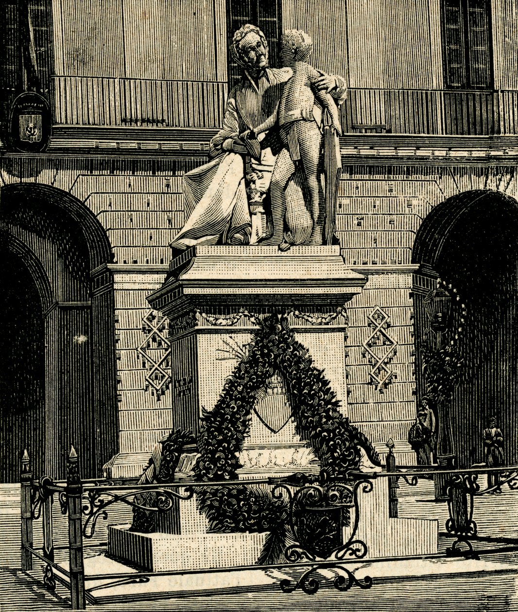 Francesca Capece Anıtı (1769-1848), Antonio Bortone (1844-1938), Maglie, Apulia, İtalya by Antonio Bortone