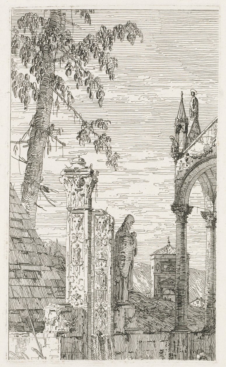 Görüntüler: Heykel Parçaları, 1735-1746. by Giovanni Antonio Canal