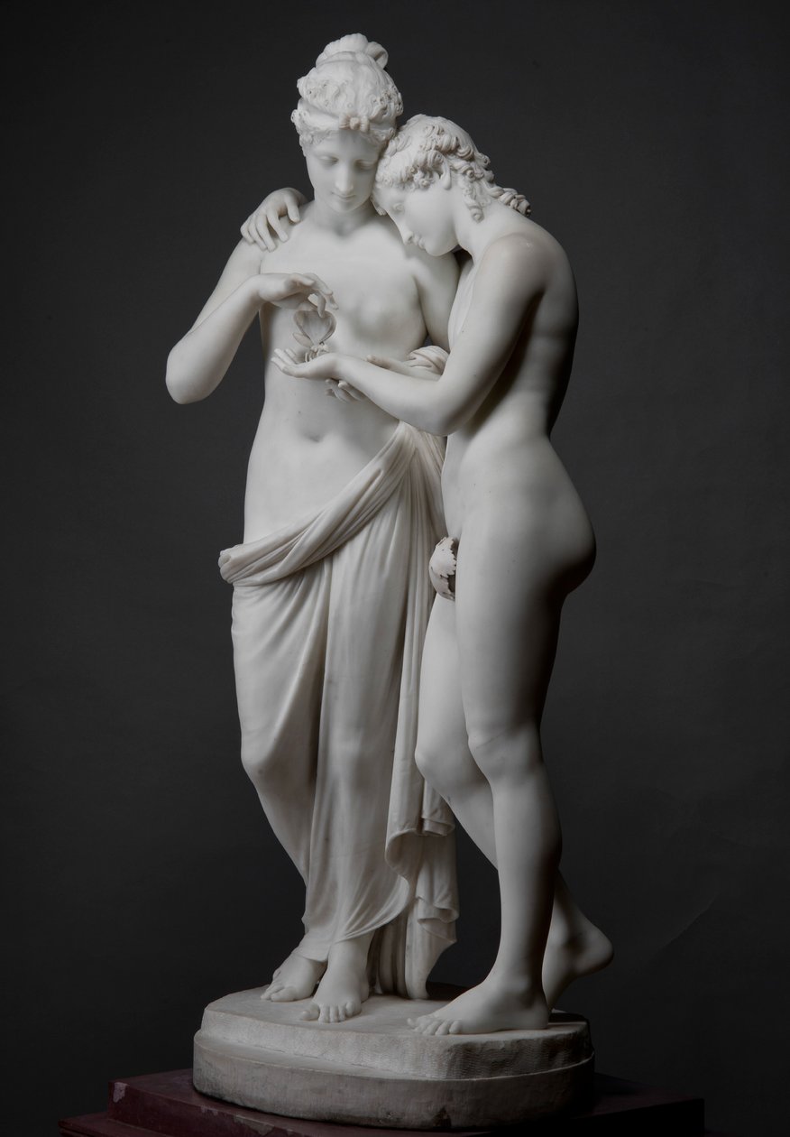 Amor ve Ruh, 1808. by Antonio Canova