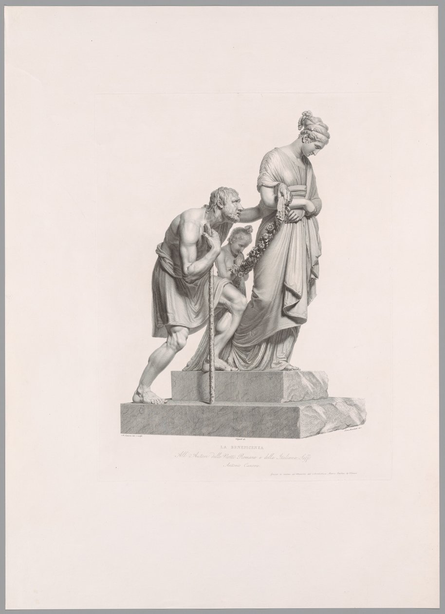Oeuvre de Canova'dan hayır kurumu by Antonio Canova