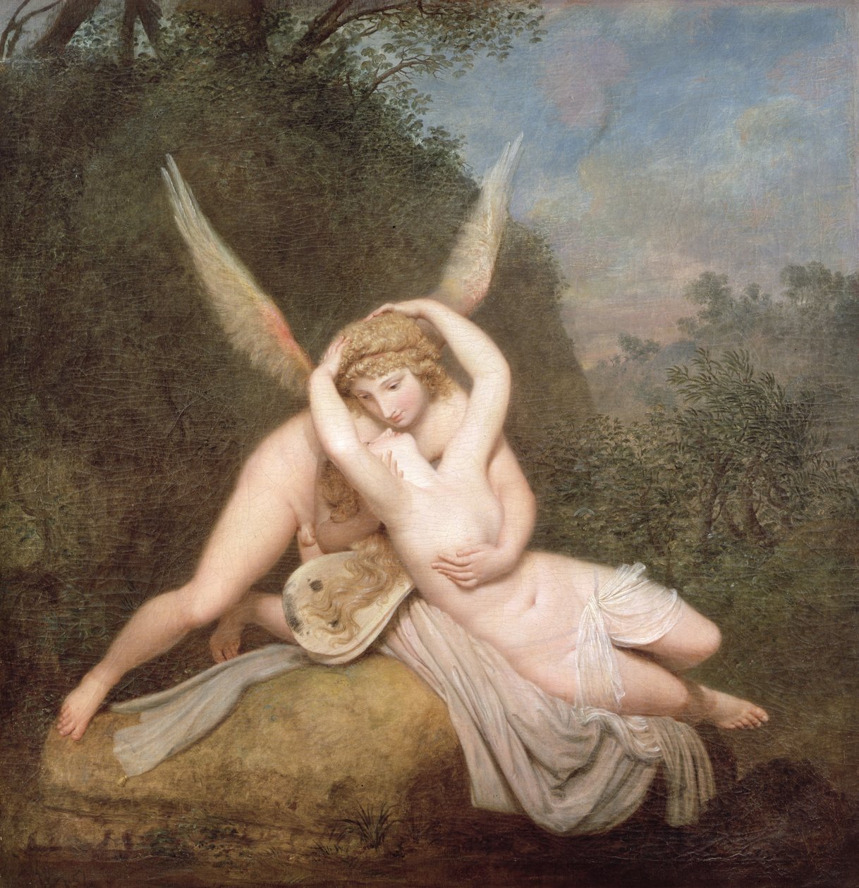 Aşk Tanrısı ve Ruh by Antonio Canova