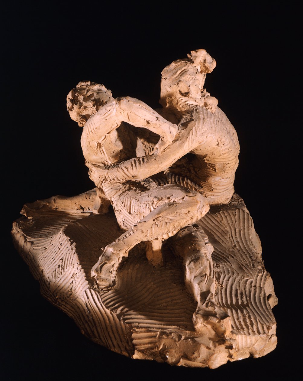 Cupid and Psyche, Antonio Canova (1757-1822), kil model by Antonio Canova