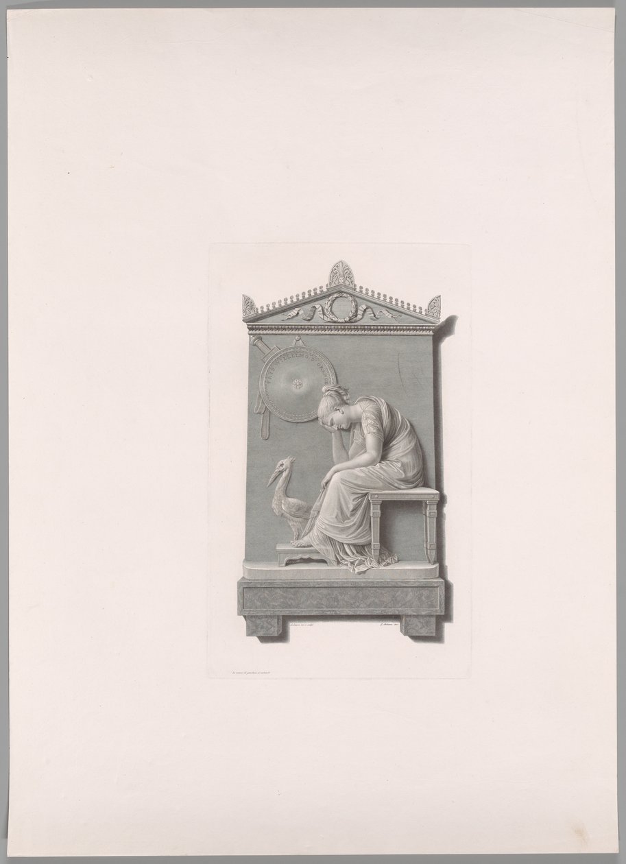 Oeuvre de Canova'dan Orange Nassau Prensi William'ın Cenaze Anıtı by Antonio Canova