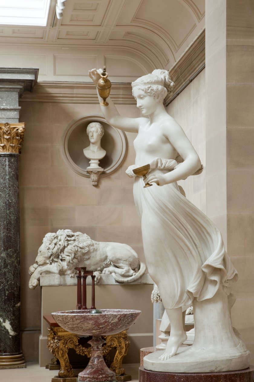 Hebe (mermer) by Antonio Canova