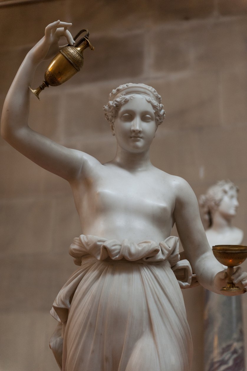 Hebe (mermer) by Antonio Canova