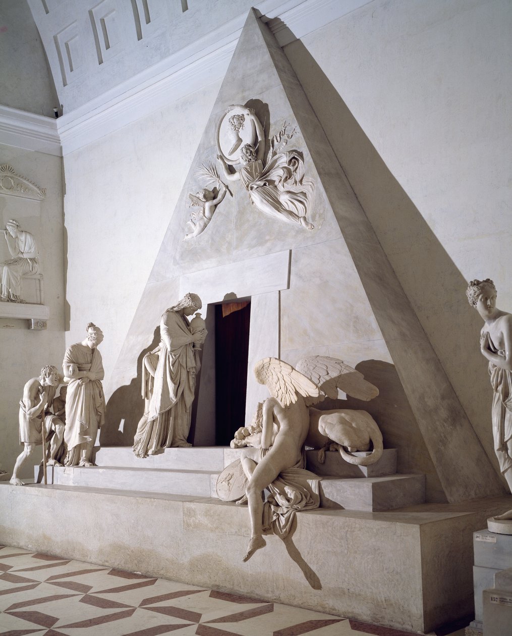 Antonio Canova (1757-1822) tarafından Avusturyalı Maria Christina cenaze anıtı by Antonio Canova
