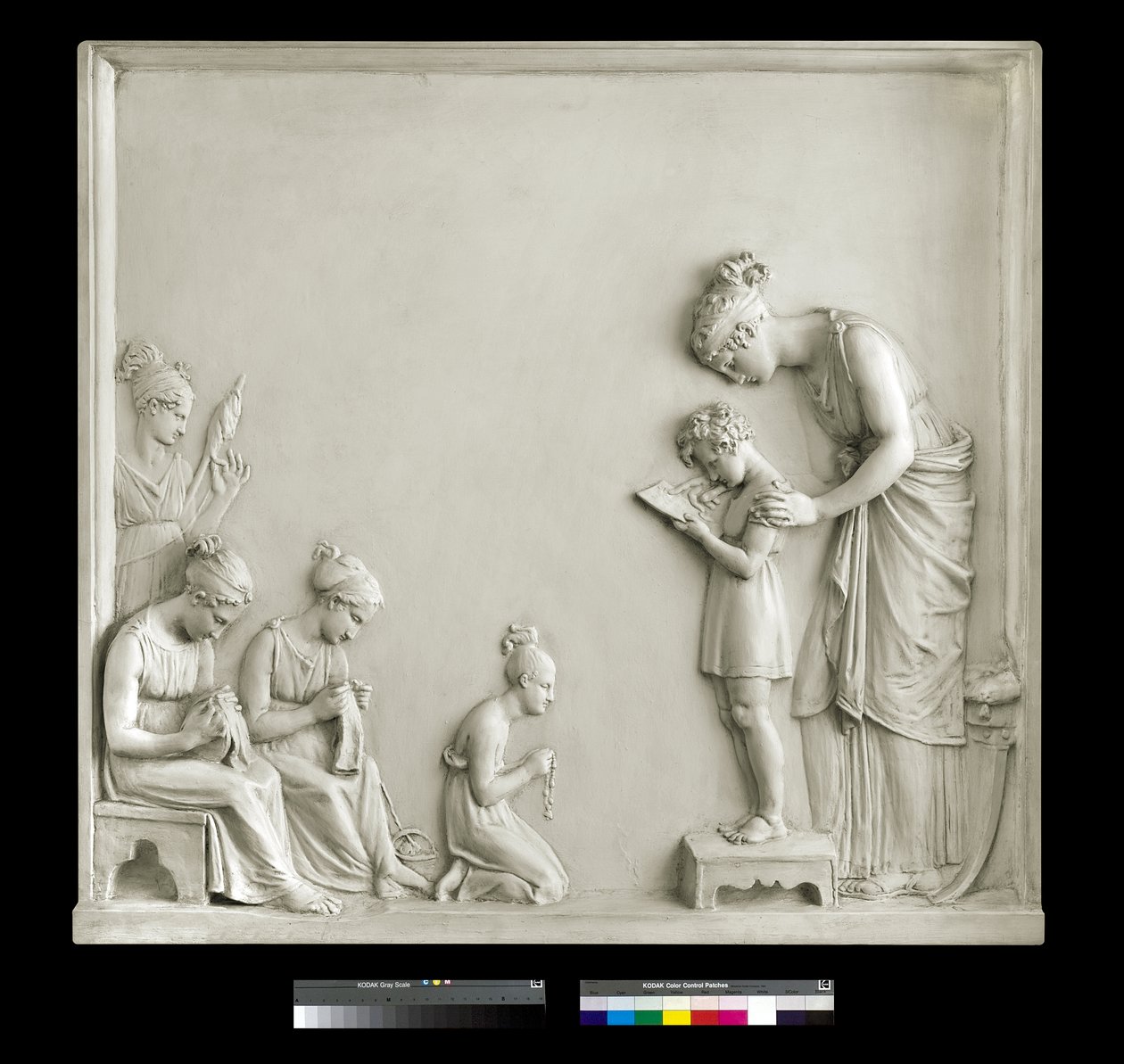 Öğretim, 1795 (alçı) by Antonio Canova