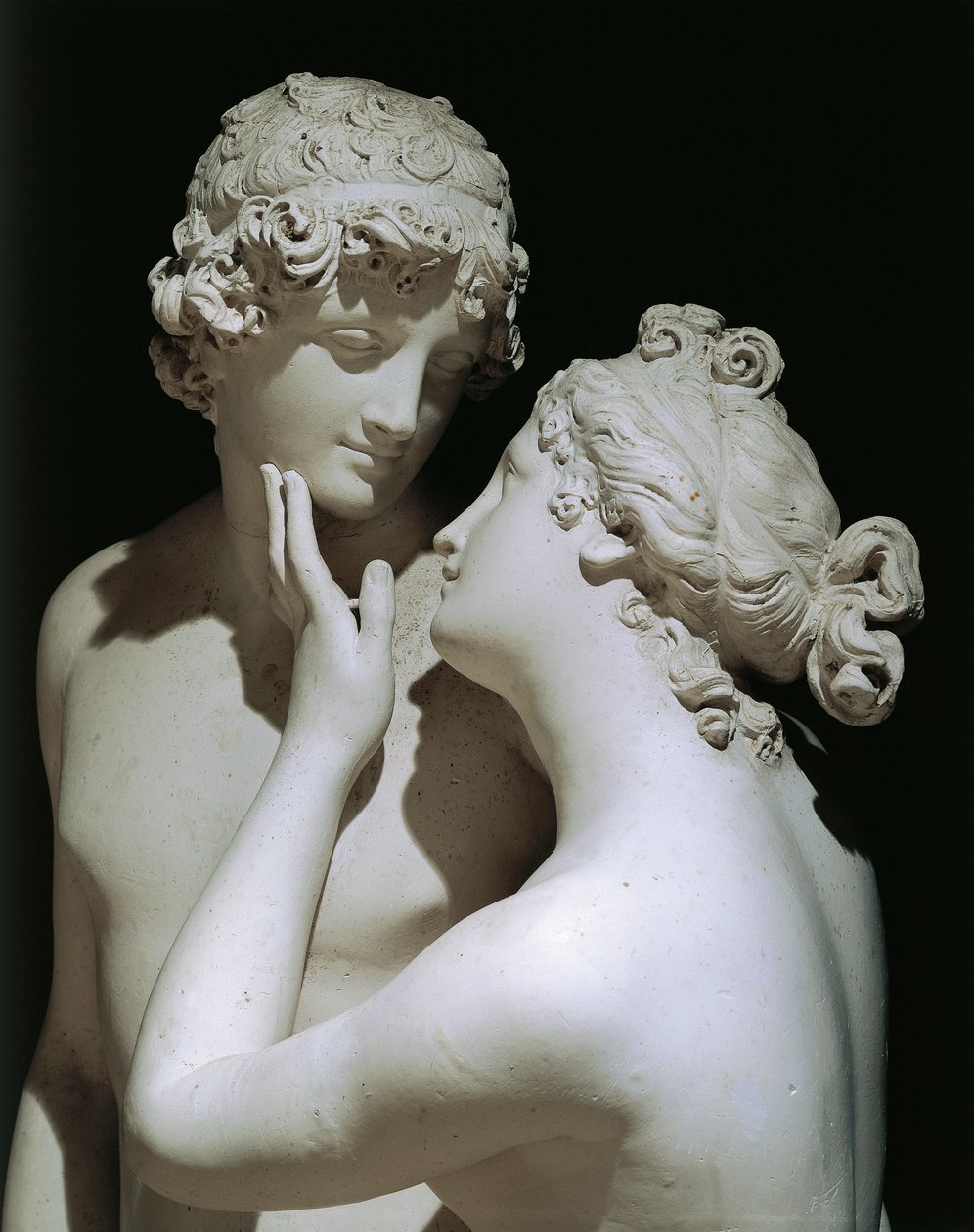 Venüs ve Adonis, Antonio Canova (1757-1822), mermer figür grubu, detay by Antonio Canova