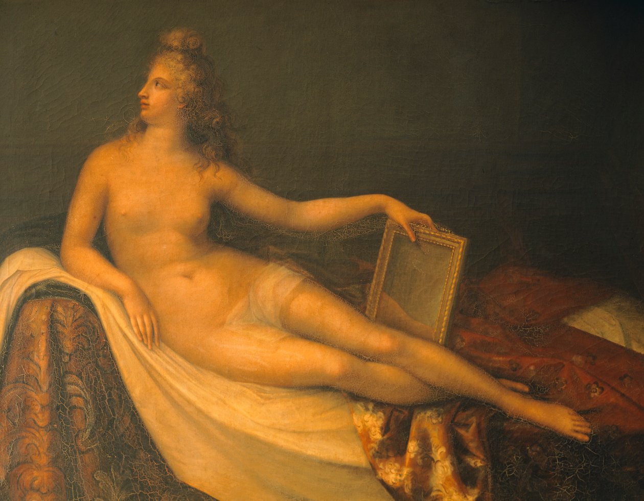 Aynalı Venüs, Antonio Canova (1757-1822), tuval üzerine yağlı boya by Antonio Canova