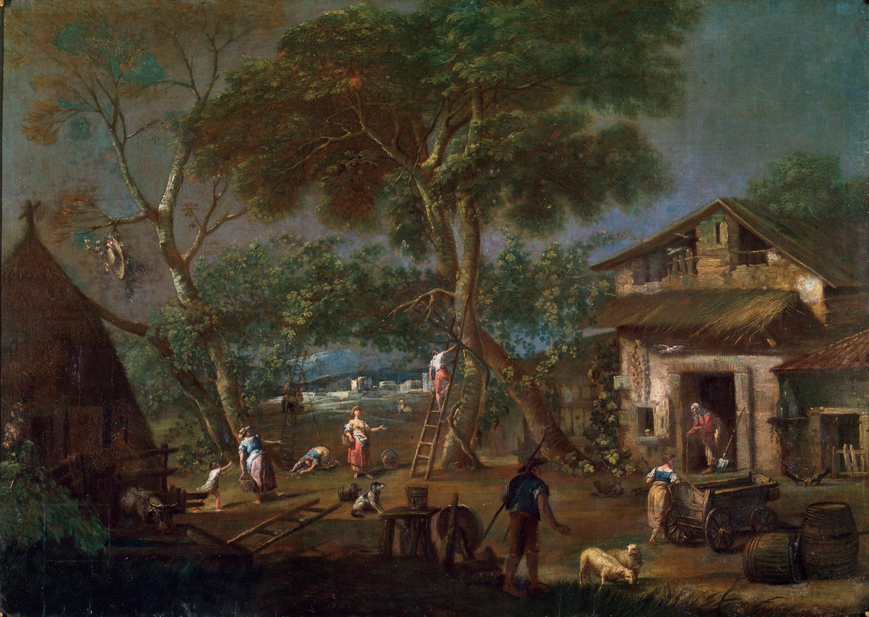 İtalyan Manzarası, c1750-1795 by Antonio Diziani