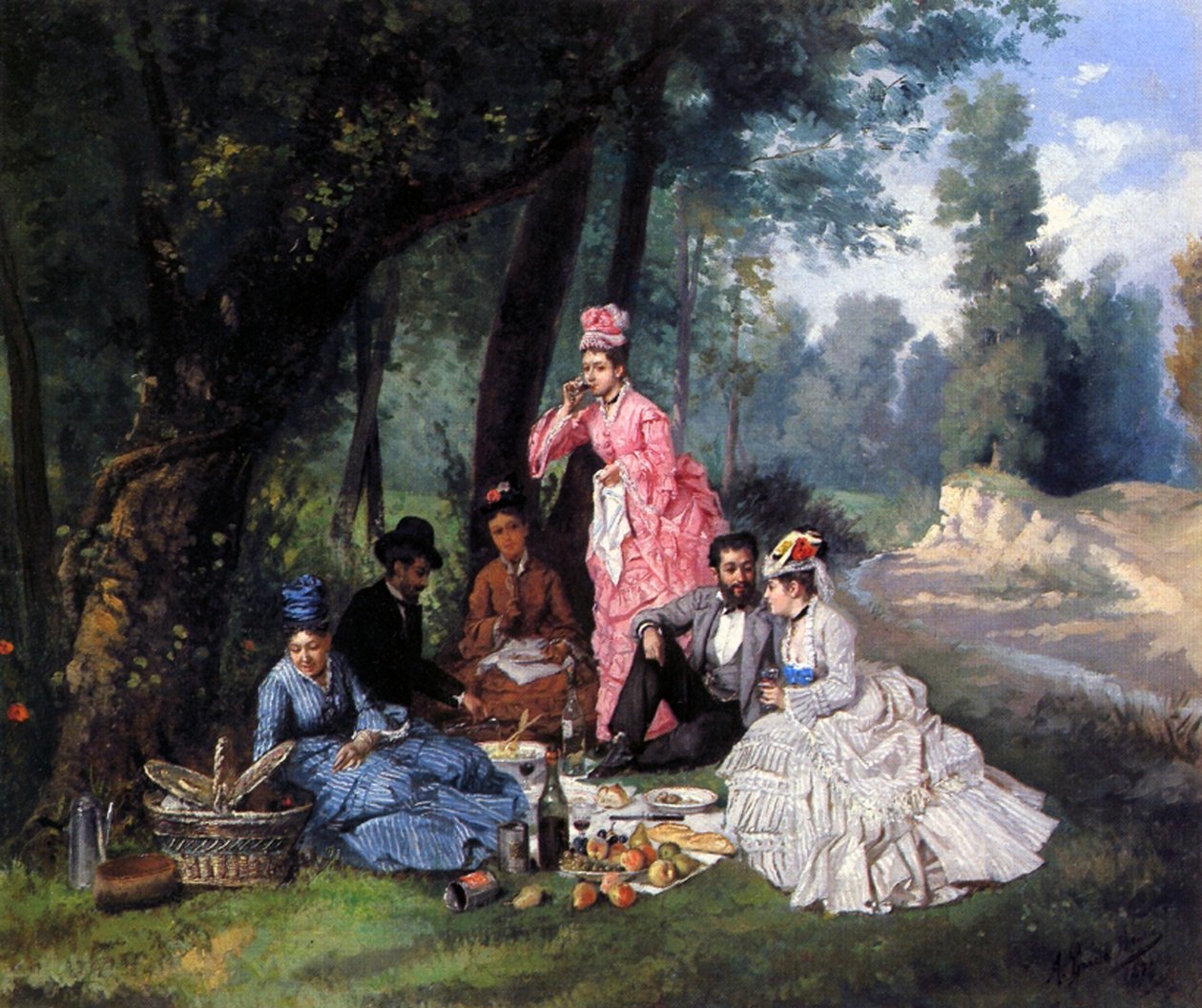 Bir Yaz Öğle Yemeği by Antonio Garcia Mencia