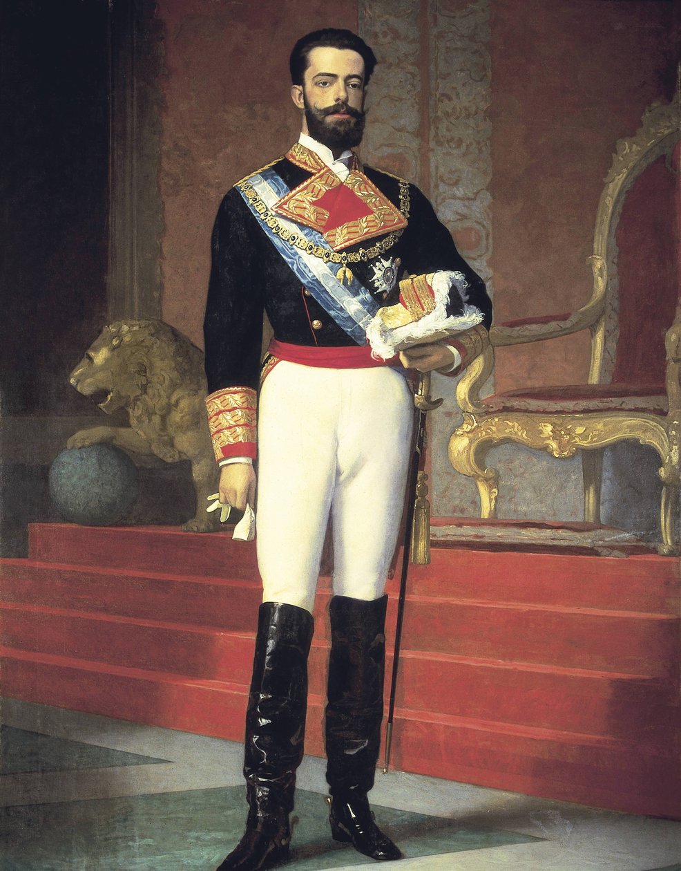 Amedee of Savoy Aosta, I. Amedee, İspanya Kralı (tuval üzerine yağlıboya) by Antonio Gisbert