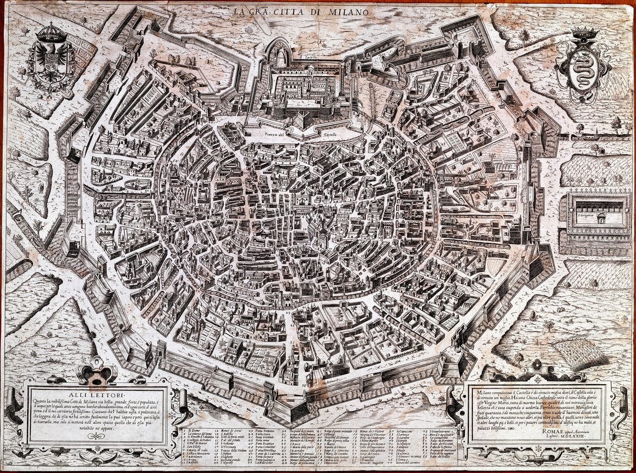 Antonio Lafreri (Lafrery veya Lanfrerius) (1512-1577) tarafından 1573