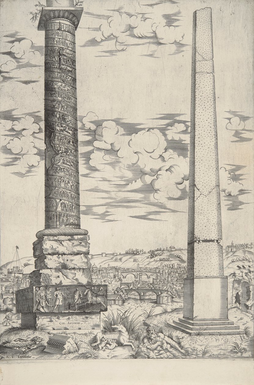 Roma İhtişamının Aynası by Antonio Lafreri