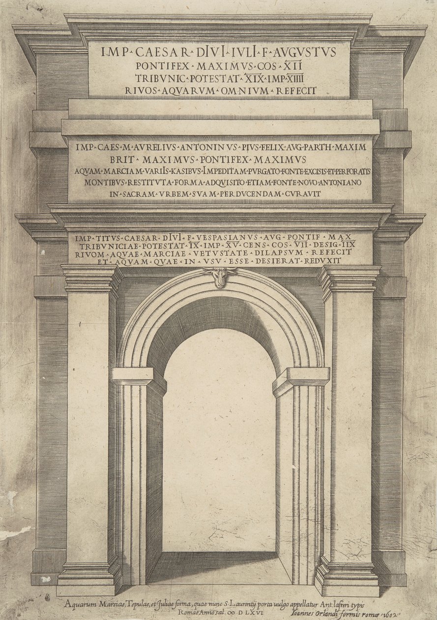Roma İhtişamının Aynası by Antonio Lafreri
