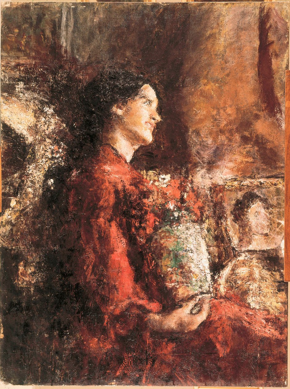 Lidia, 19. yüzyıl sonu - 20. yüzyıl başı (yağlı boya) by Antonio Mancini