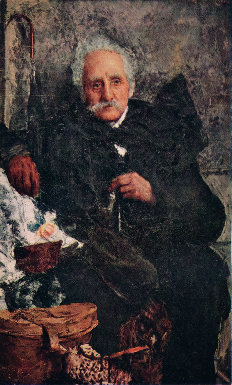 Bir Yolculukta, c1903 by Antonio Mancini