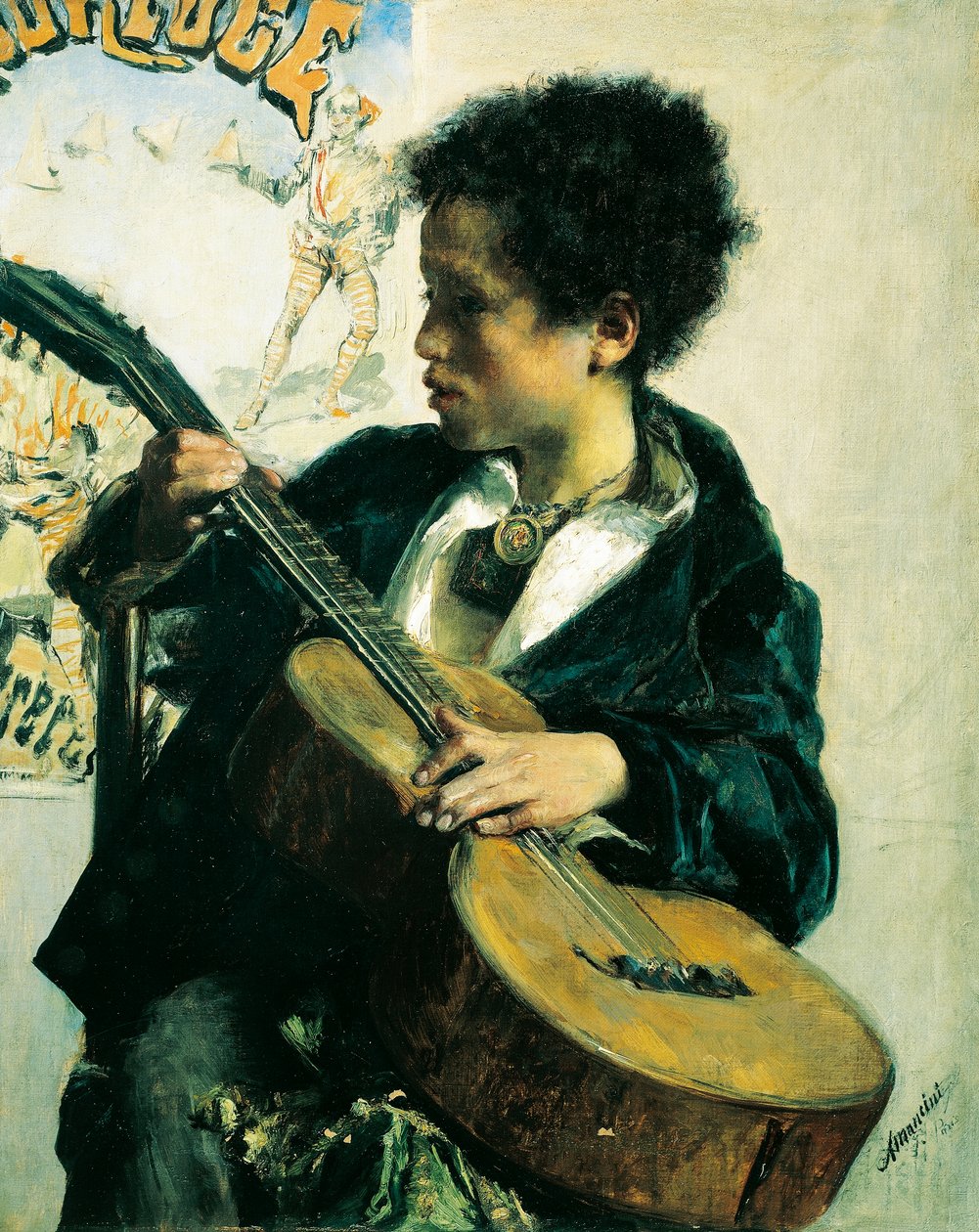 Gitarlı kestanesi by Antonio Mancini