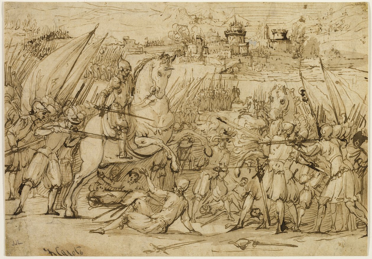 Savaş sahnesi by Antonio Maria Viani