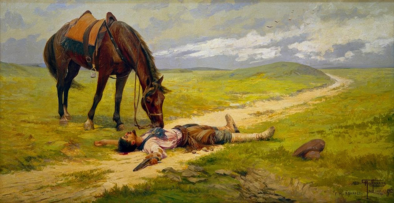 Bir romantizmin sonu by Antonio Parreiras