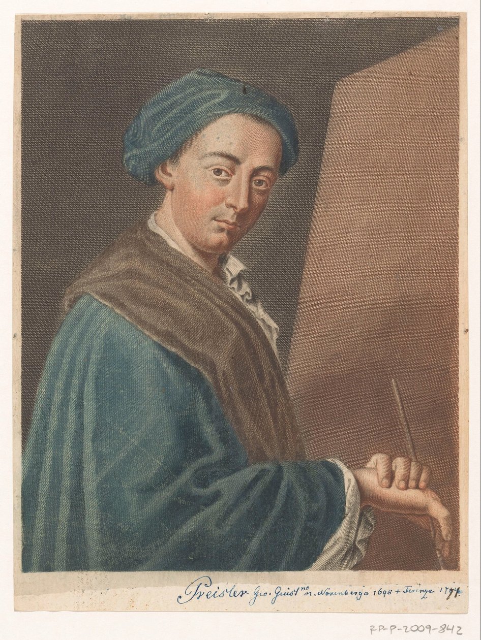 Sanatçı Johann Justin Preissler