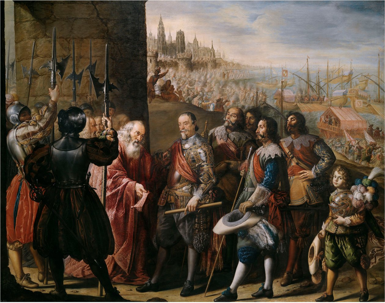 Santa Cruz 2. Markisinin Cenova Rölyefi, 1634-1635. by Antonio Pereda y Salgado de