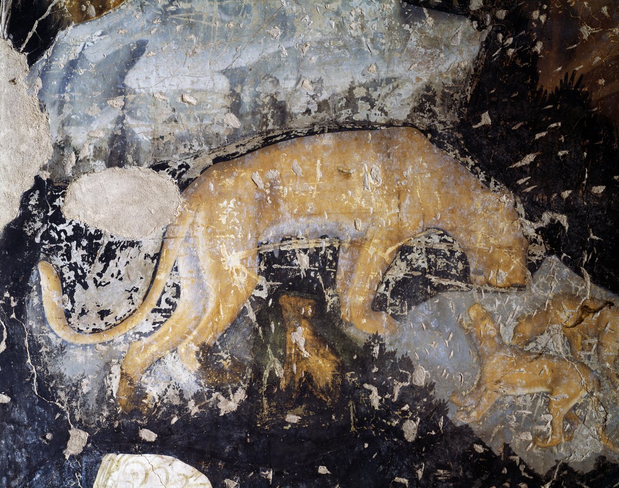 Köpek, detay (fresk) by Antonio Pisanello