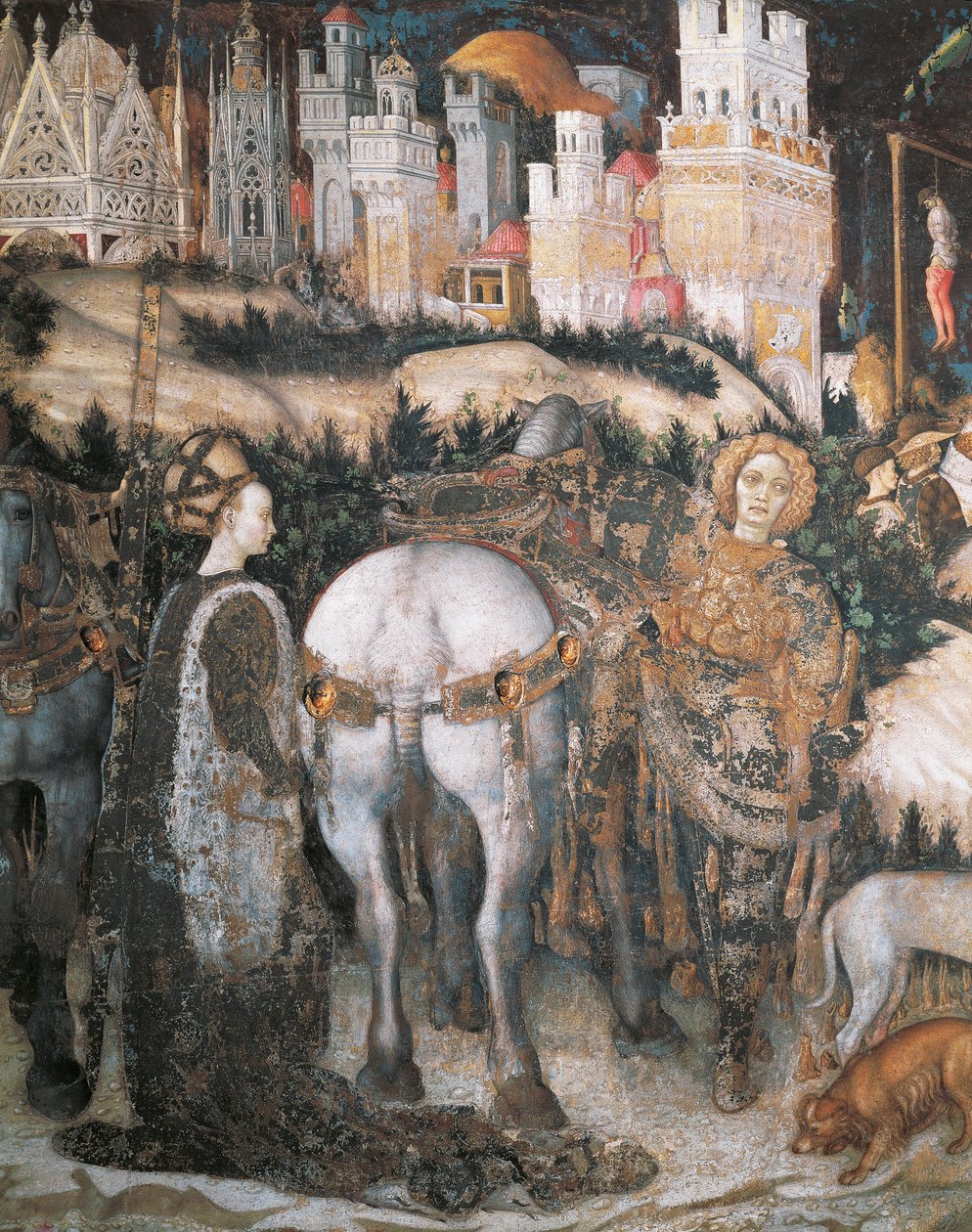 Aziz George ve Prenses by Antonio Pisanello