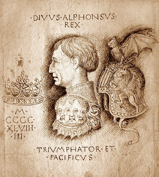 Madalya için çalışma by Antonio Pisanello