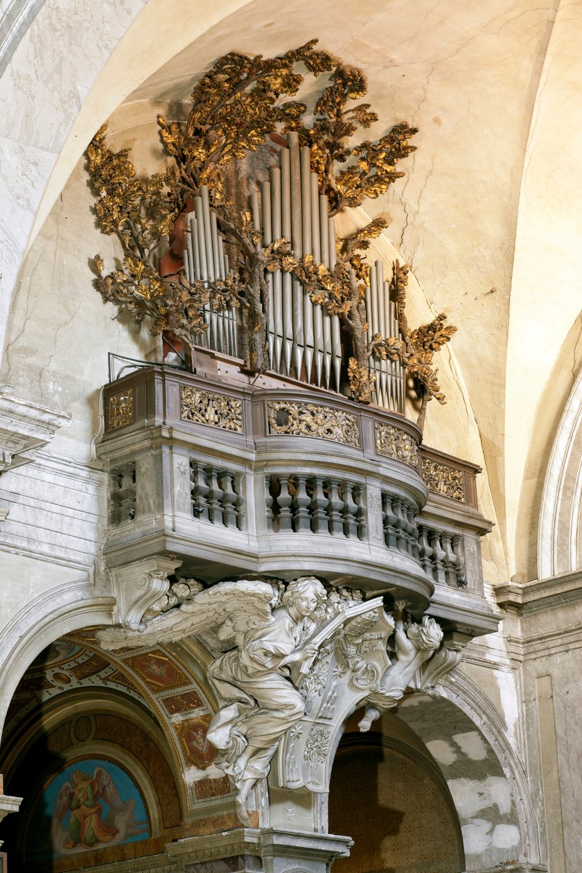 Mermer heykelli Testa organı by Antonio Raggi
