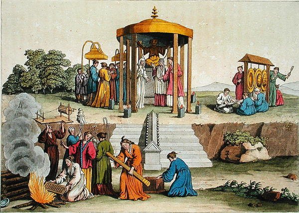 Bir Japon düğün töreni, Giulio Ferrario