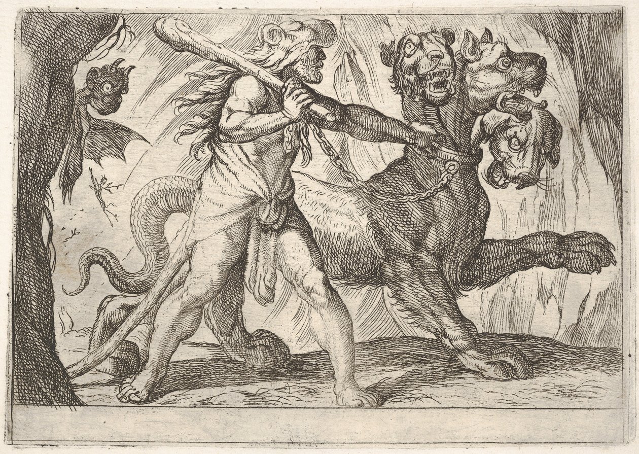 Herkül ve Kerberus: Herkül, Cerberus