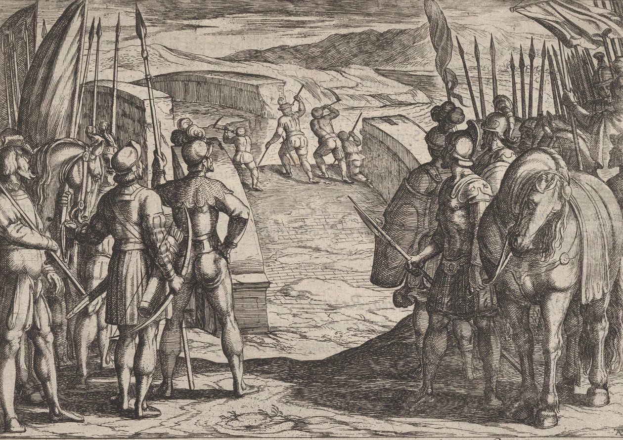 Levha 35: The War of the Romans Ag..., 1611