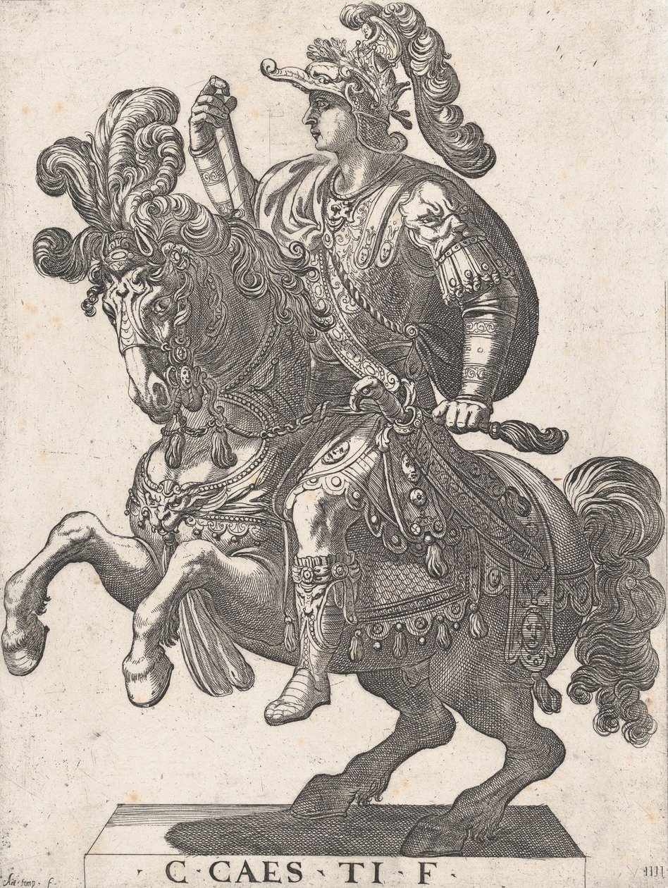 Levha 4: Atlı İmparator Gaius, 