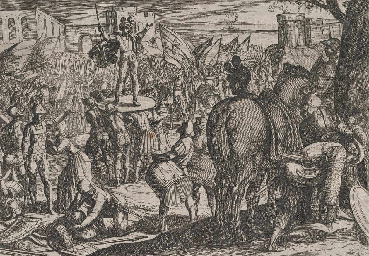 Plaka 5: Bruno, Romalıların Savaşa Karşı..., 1611