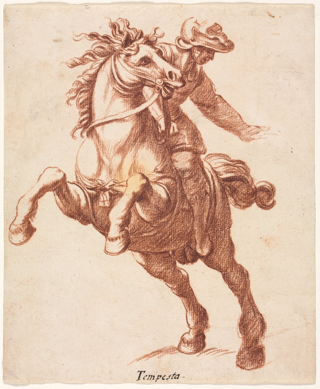 At ve Binici Yetiştirme, c. 1600. by Antonio Tempesta