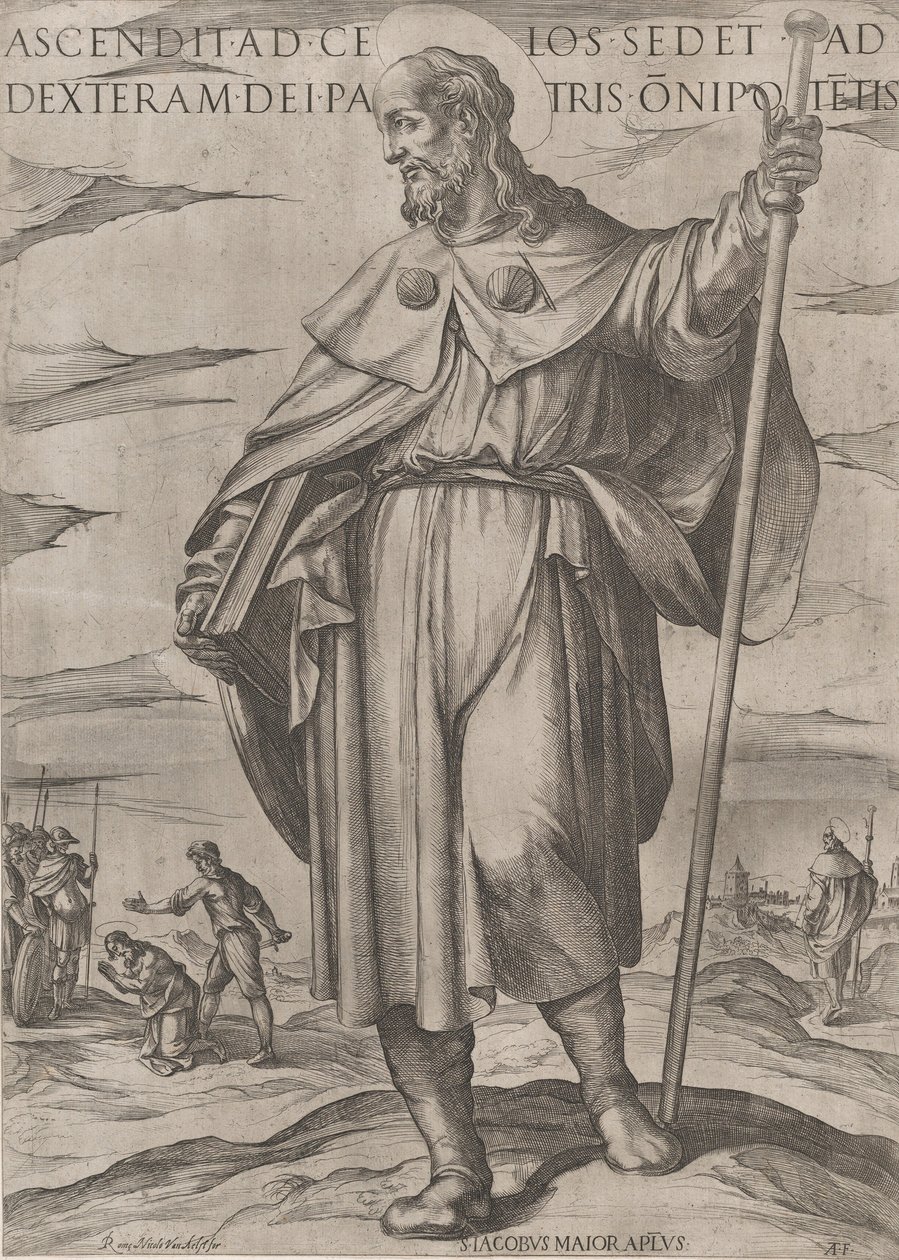 St. James Major, 16. yüzyılın sonları., 16. yüzyılın sonları. by Antonio Tempesta