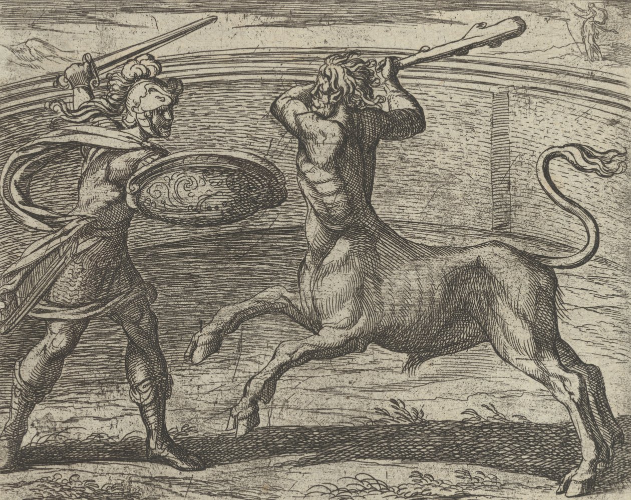 Theseus ve Minotaur Minotaurum Theseus vincit, Metamorphos
