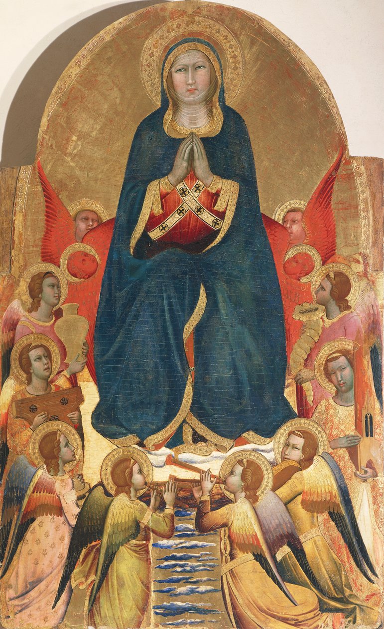 Our Lady of the Assumption, Antonio Veneziano (aktif 1369-1419) by Antonio Veneziano