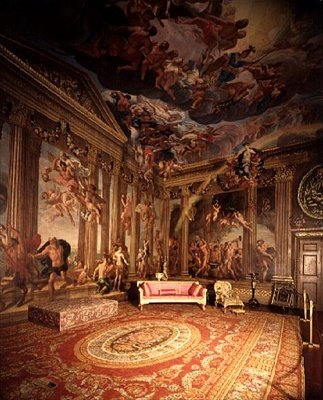 Olimposlu Tanrılar, Cennet Odasındaki duvar resimleri, c.1695-96 by Antonio Verrio
