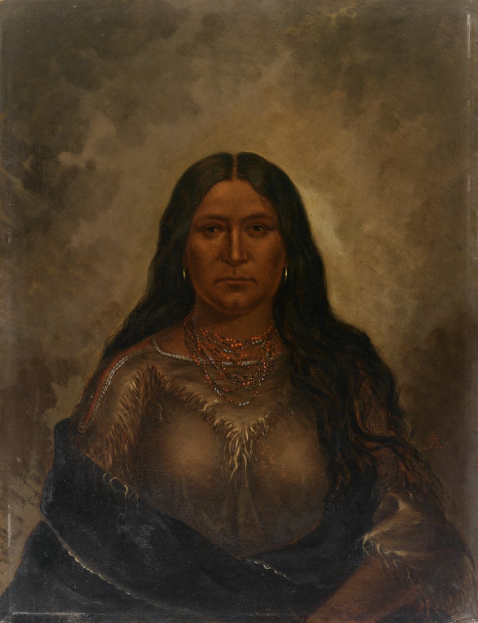 Chan-ku-yıkama-te-mine İyi Yol Kadını, yak. 1887. by Antonio Zeno Shindler