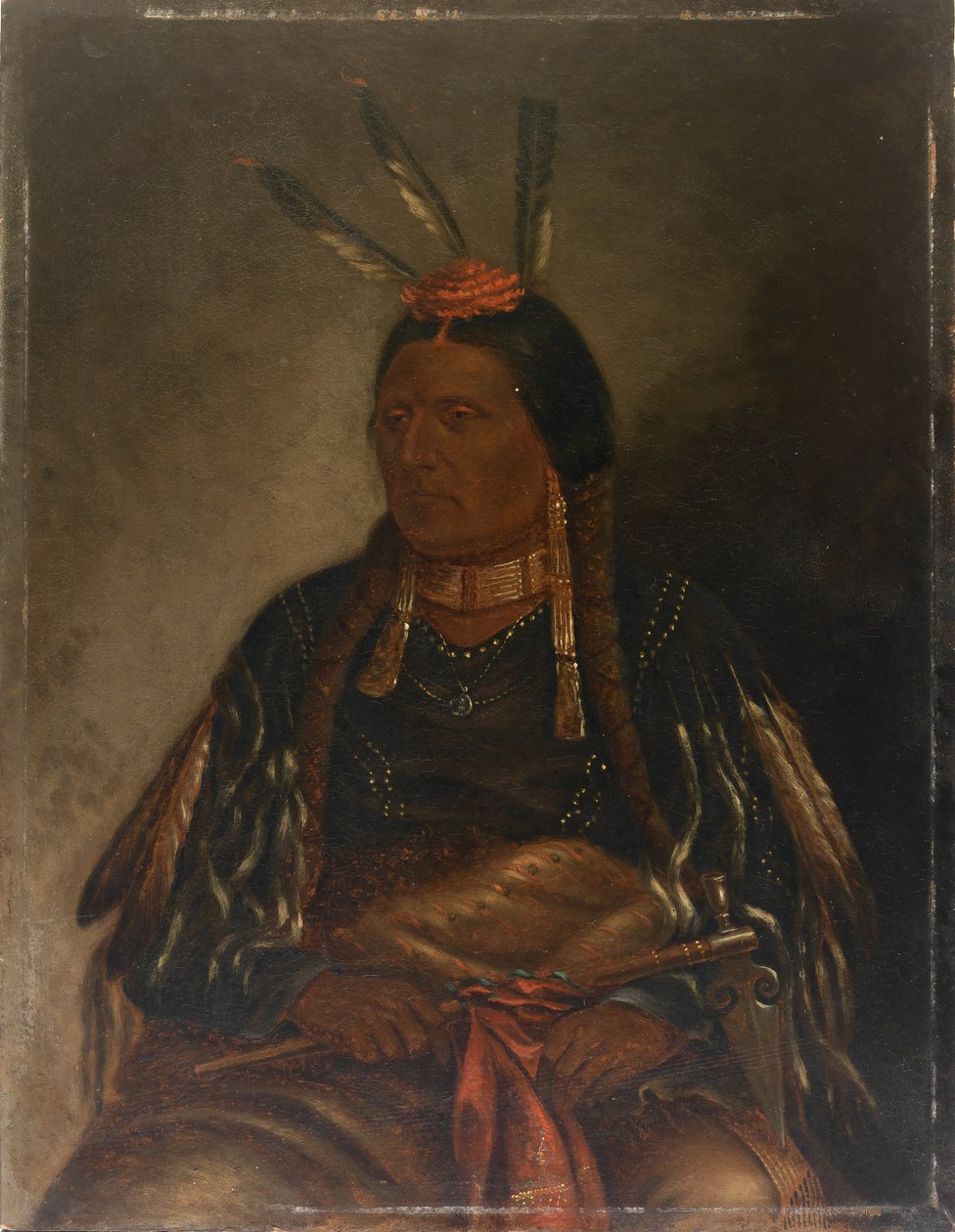 Che-tan-ce-ta Sarı Şahin, yaklaşık. 1887. by Antonio Zeno Shindler
